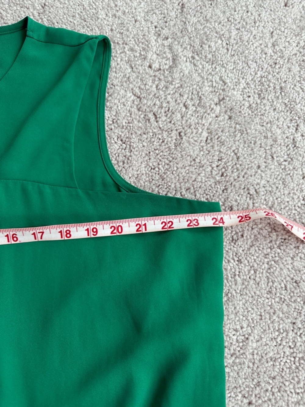 Cato Emerald Green Sleeveless V‑Neck Wrap Front Camisole size 22/24 - Picture 4 of 6